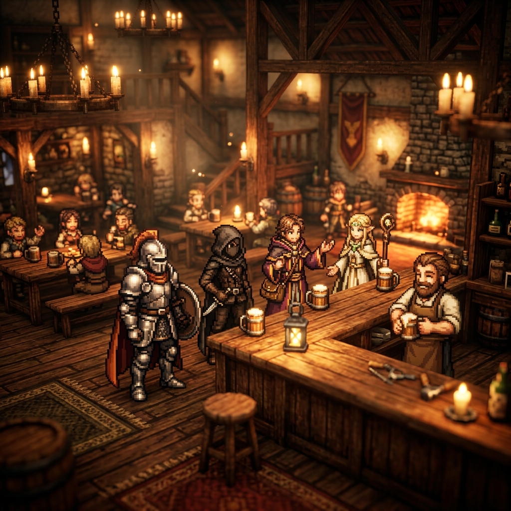 Talking to NPCs